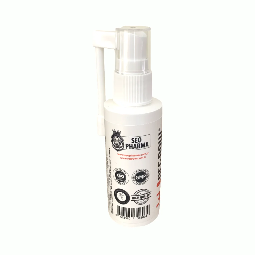 Regrow Hair Serum preventing hair loss in transplant areas