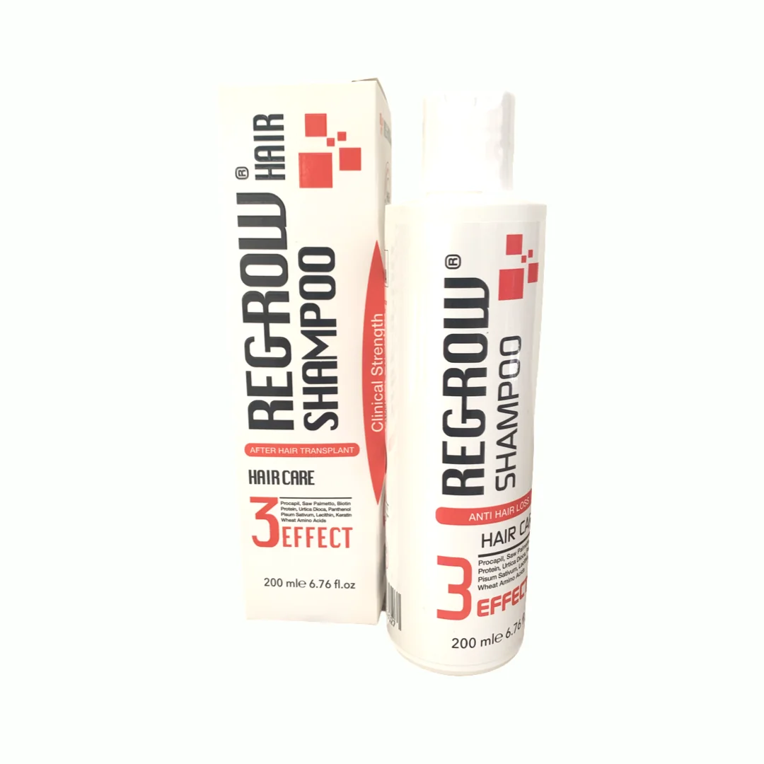 Regrow Hair Shampoo for hair loss prevention after hair transplant