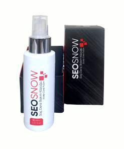 Regrow panthenol foam for reducing dryness and crusting.